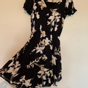 Floral flare dress